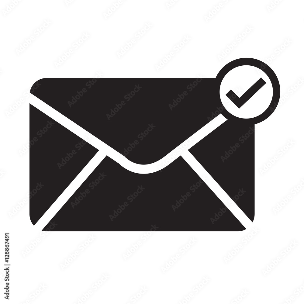 Envelope Mail icon illustration design Envelope Mail icon illustration design