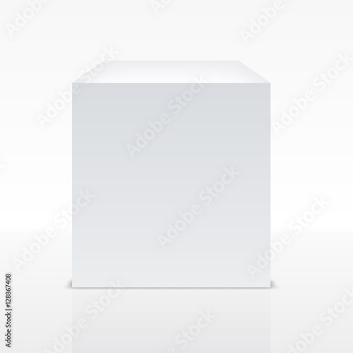 Realistic White Cube