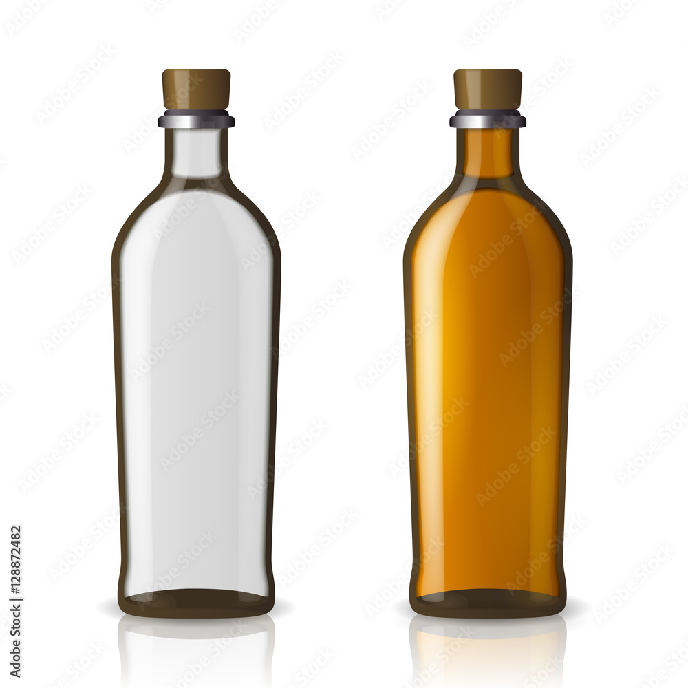 Vector mock.Cosmetic container.