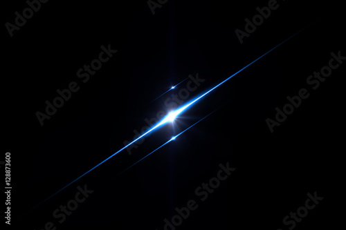 Abstract image of lighting flare photo