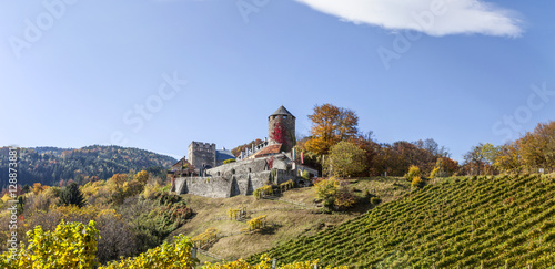 Castle Deutschlandsberg on western Styria vine route in Austria photo