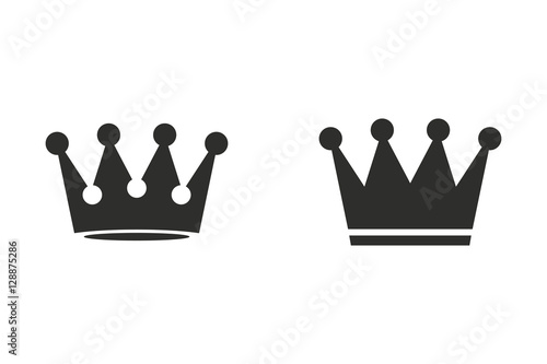 Crown - vector icon.