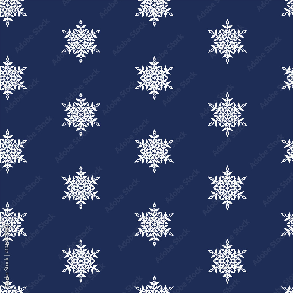 Snowflake pattern. Snowflake pattern.