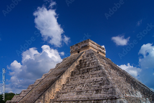 Chichen Itza Kukulkan Pyramid  El Castillo 