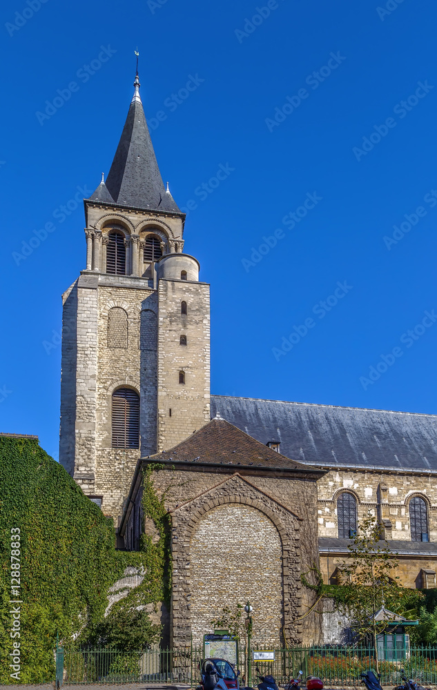 Fototapeta premium Abbey of Saint-Germain-des-Pres, Paris