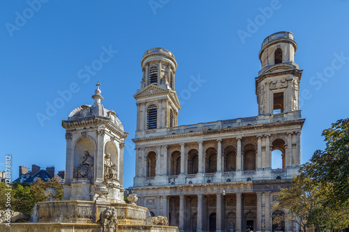Church of Saint-Sulpice, Paris © borisb17