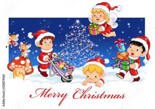 Wallpaper Mural magia di Natale Torontodigital.ca