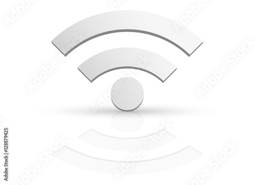 icona, wifi, connessione, senza fili, 