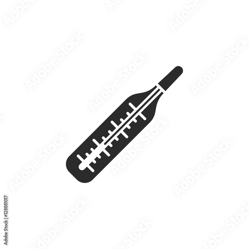Medical thermometer icon 
