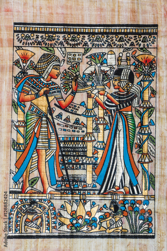 Obraz premium ancient Egyptian parchment