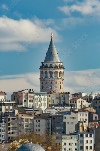Galata Tower in Istanbul Turkey © nexusseven