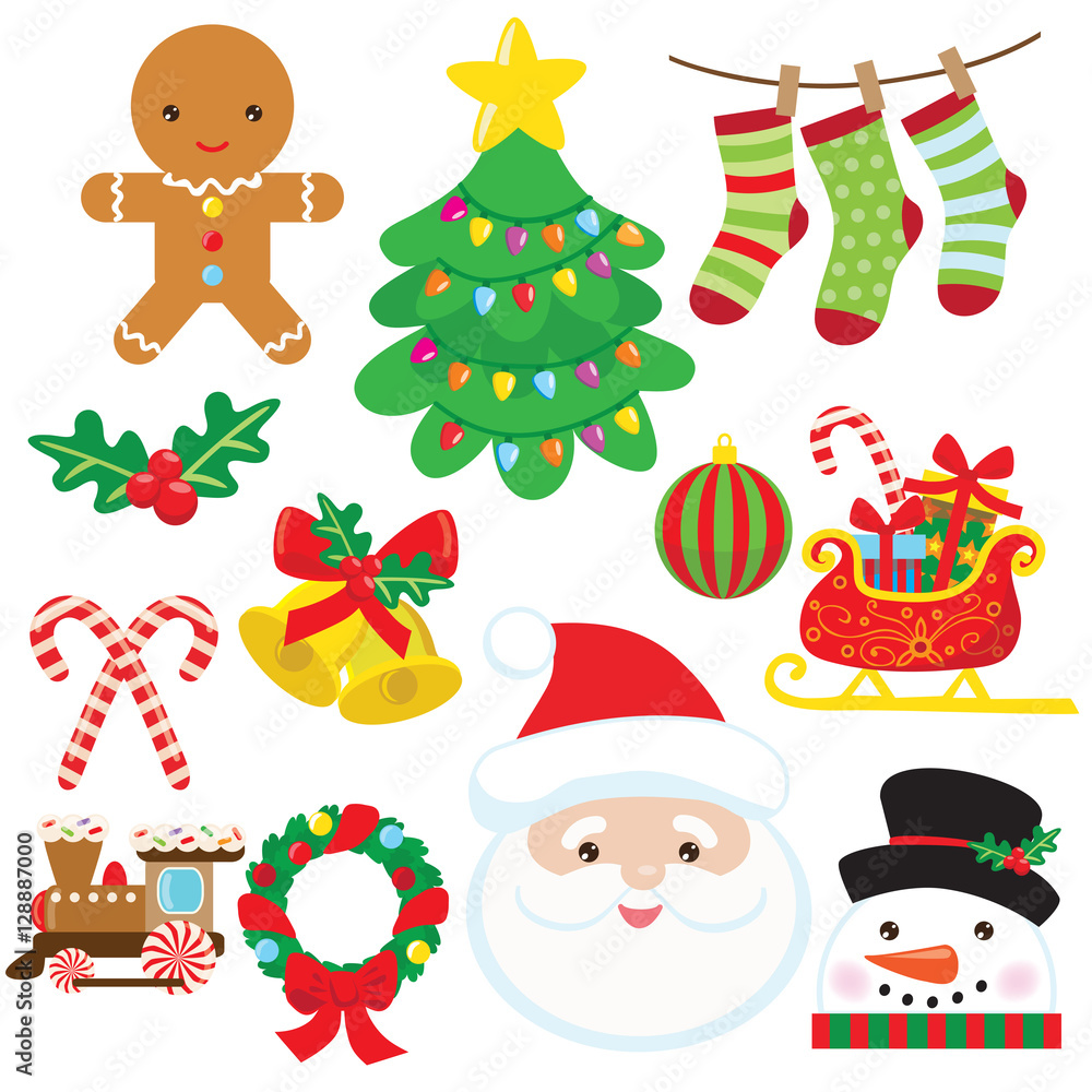 Christmas  vector cartoon illustration