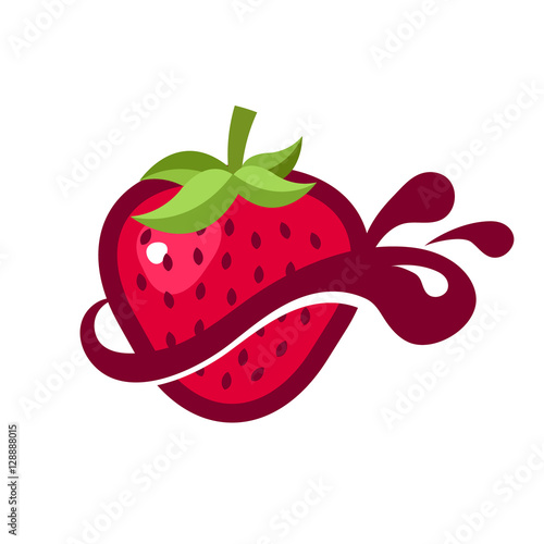 Strawberry Splash Logo icon