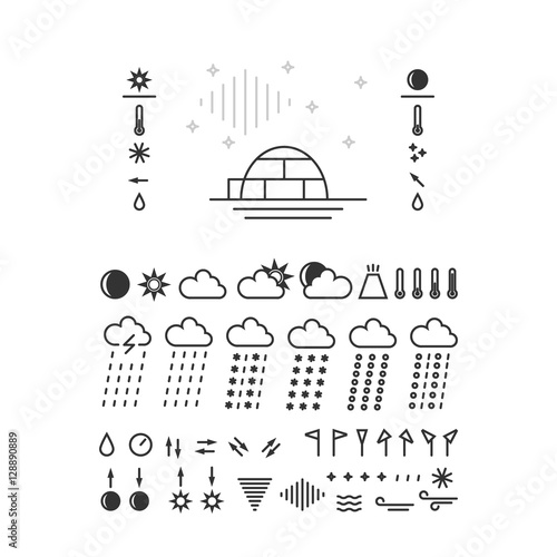 Weather icons