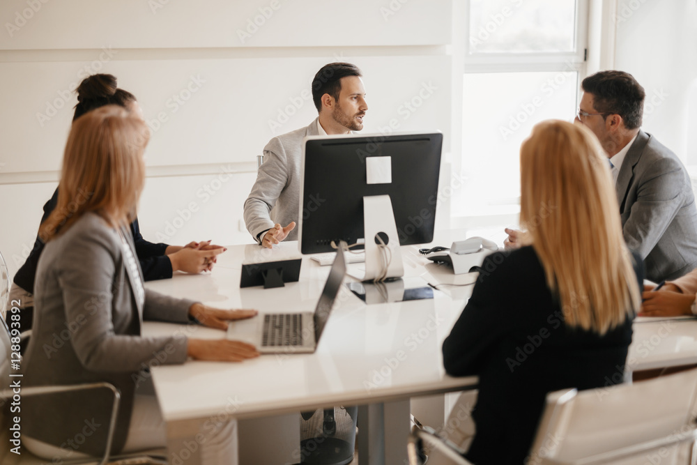 Business people working at office Business people working at office
