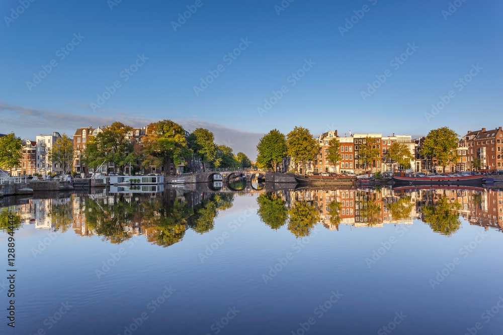Amstel Canal-Amsterdam Netherland