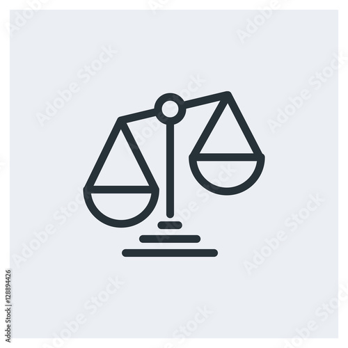 Law scale icon