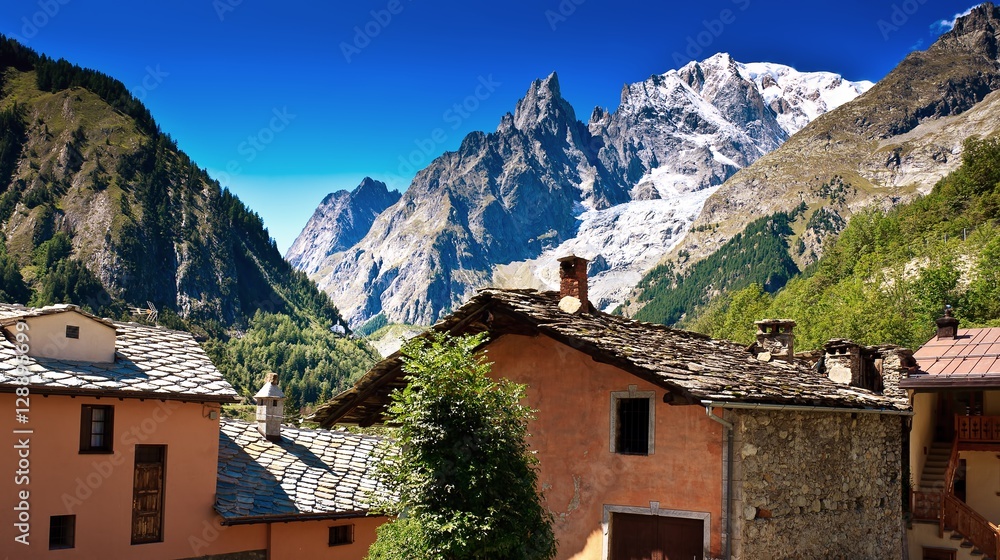 Mont Blanc, Courmayeur, Italy