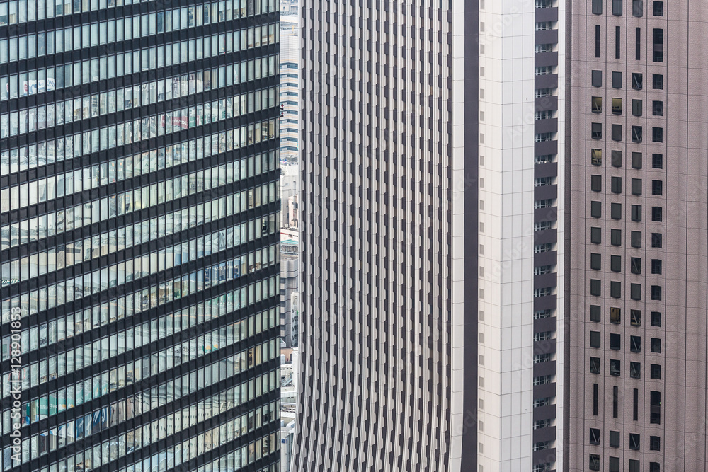 Shinjuku business district in Tokyo, Japan