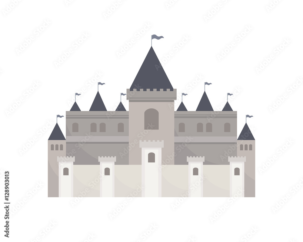 Castle. Vector illustration