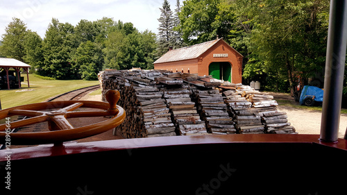 Train ride at Clark's Trading Post, New Hampshire