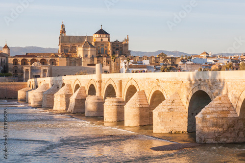 Roman bridge of Cordova. Placed on the river The Guadalquivir to his step along Cordova. Acquaintance like 