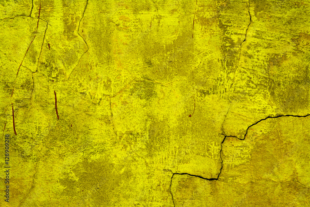 Obraz premium yellow wall texture