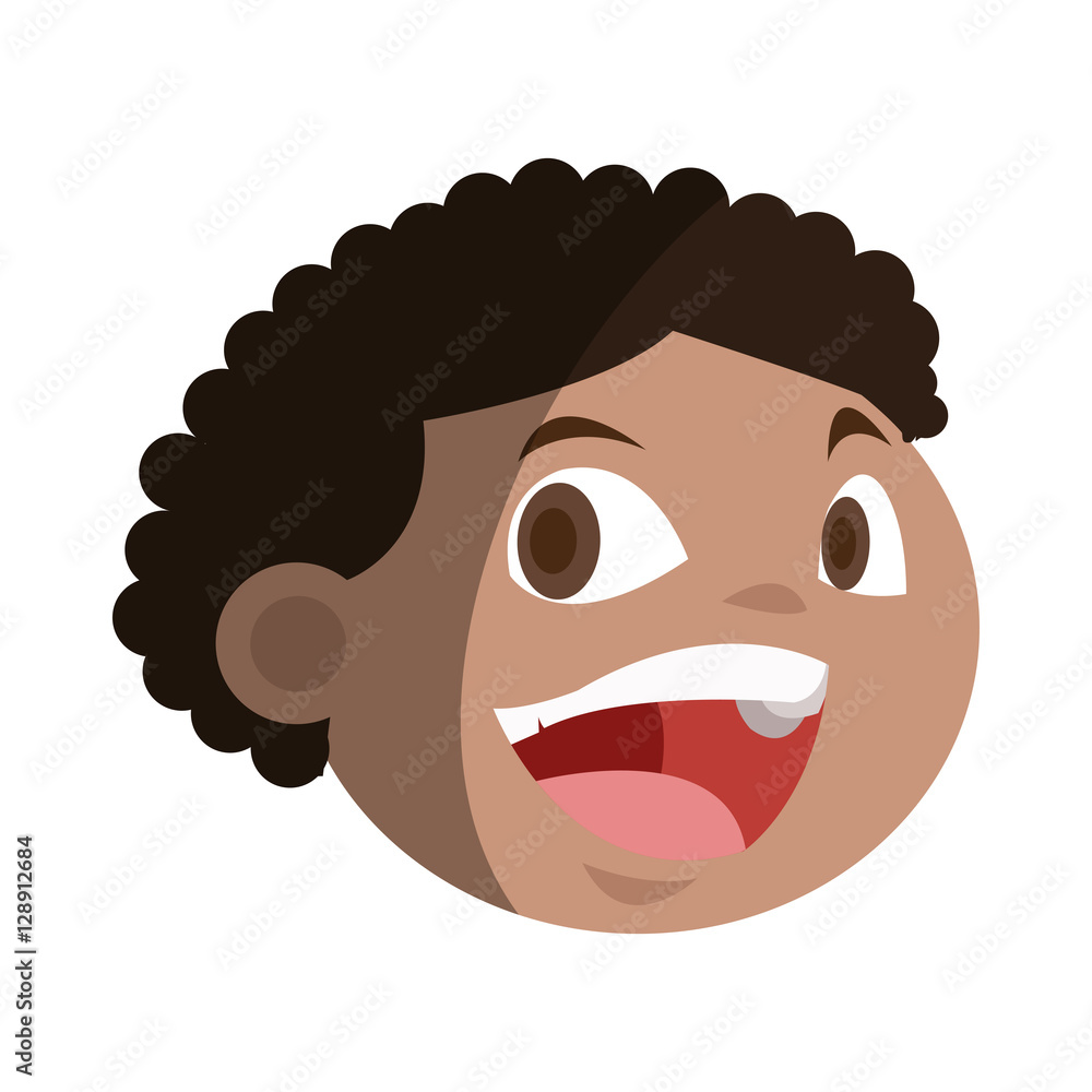 Girl cartoon icon. Kid childhood little and people theme. Isolated design. Vector illustration Girl cartoon icon. Kid childhood little and people theme. Isolated design. Vector illustration