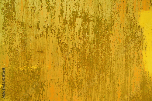 yellow abstract texture vintage wall background