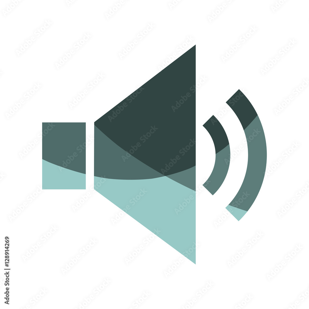 speaker classic symbol isolated icon vector illustration design speaker classic symbol isolated icon vector illustration design