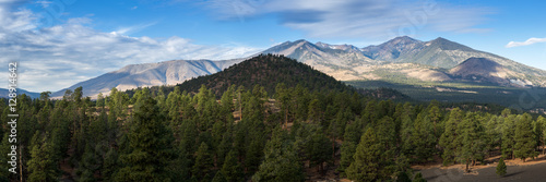 San Fransisco Peaks in Arizona photo