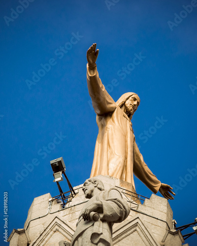 Barcelona city, Catalonia, Spain. Jesus Christus  photo