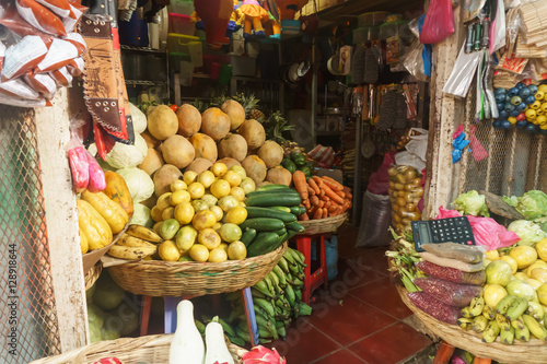 fruits on sell on market from Nicaragua