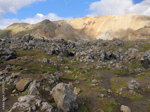 Im Hochland bei Landmannalaugar in Island