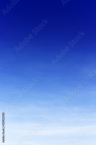 Blue sky background no cloud,soft focus