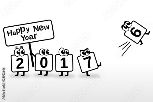 Happy New Year Toon 2017