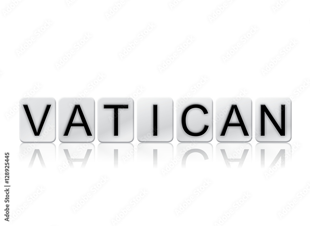 Vatican Isolated Tiled Letters Concept and Theme Vatican Isolated Tiled Letters Concept and Theme