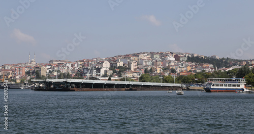 Old Galata Bridge in Golden Horn, Istanbul © EvrenKalinbacak