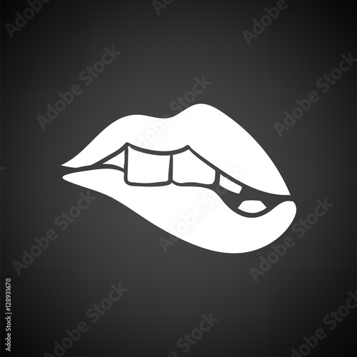 Sexy lips icon