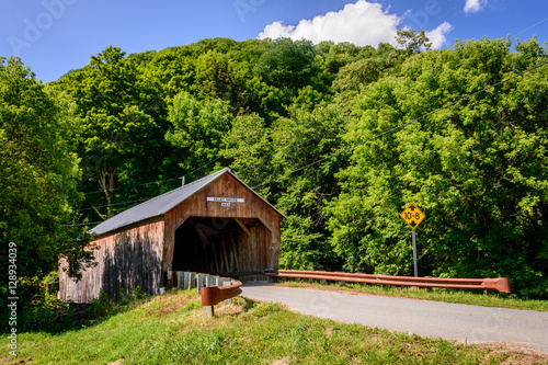 Cilley Bridge on Howe Lane, Tunbridge VT. Built 1883.