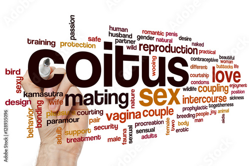 Photography Coitus word cloud concept