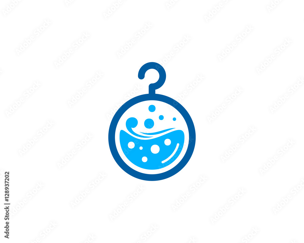 Laundry Shop Logo Design Template Laundry Shop Logo Design Template