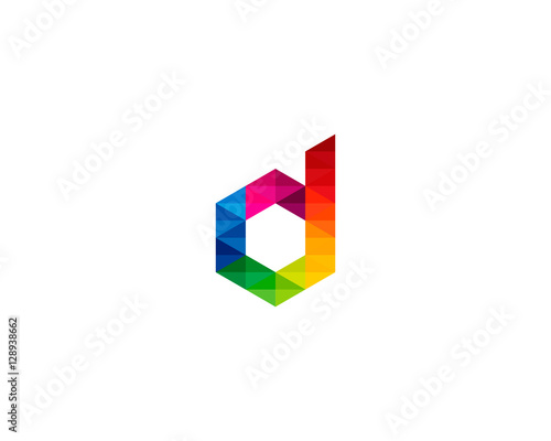 Free Download Initial Letter D Creative Pixel Logo Design Template - GFXLoad