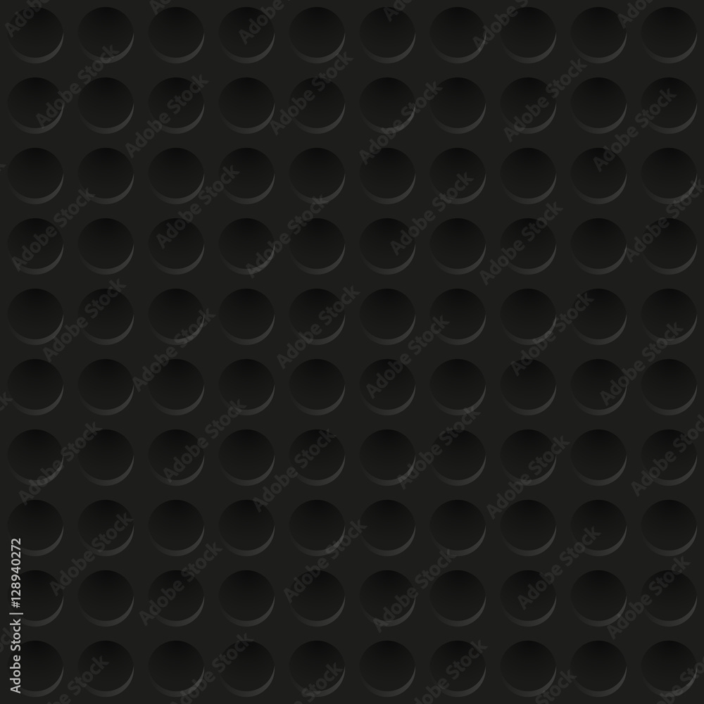 Seamless pattern with black ornate Seamless pattern with black ornate