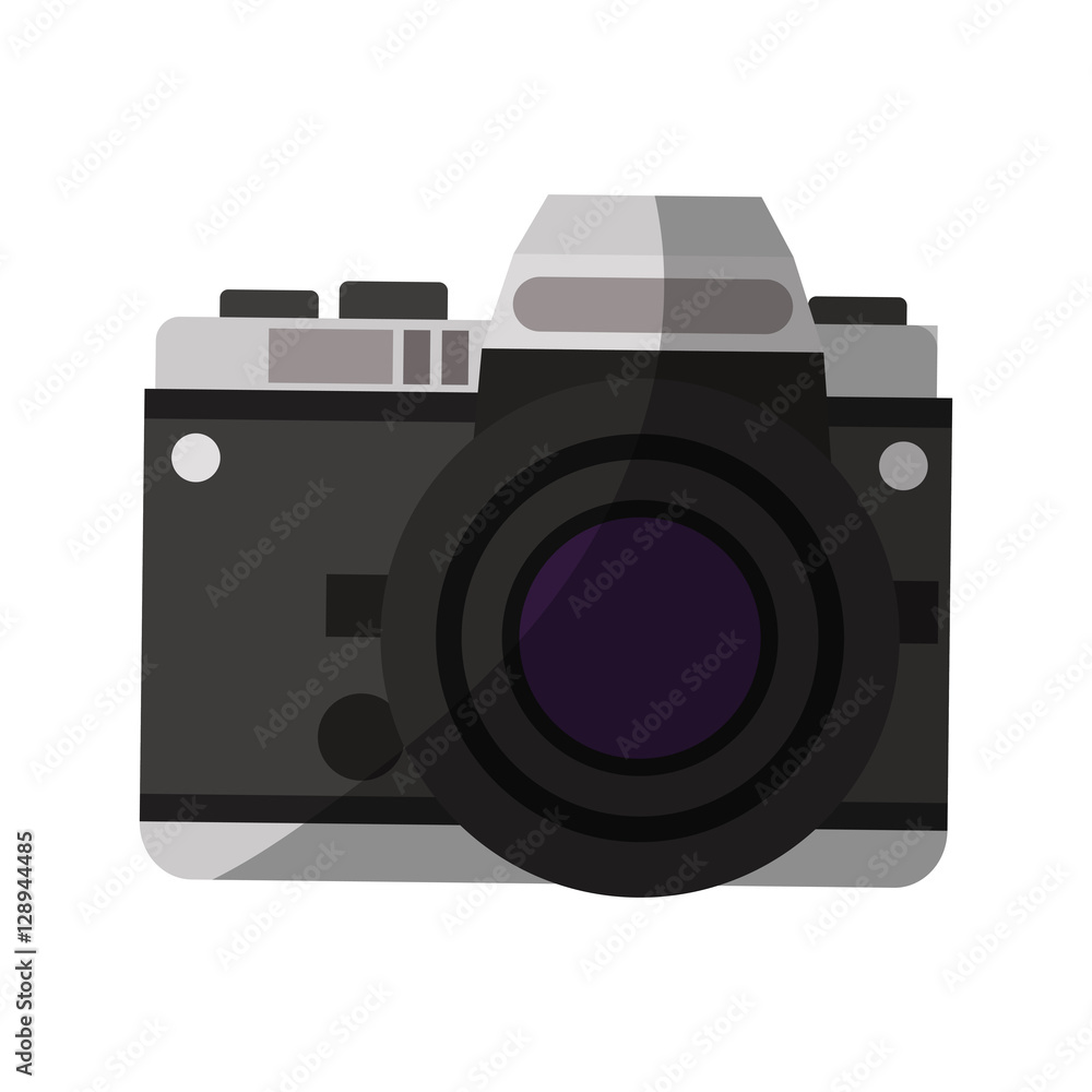Camera icon. Device gadget technology and photography theme. Isolated design. Vector illustration Camera icon. Device gadget technology and photography theme. Isolated design. Vector illustration