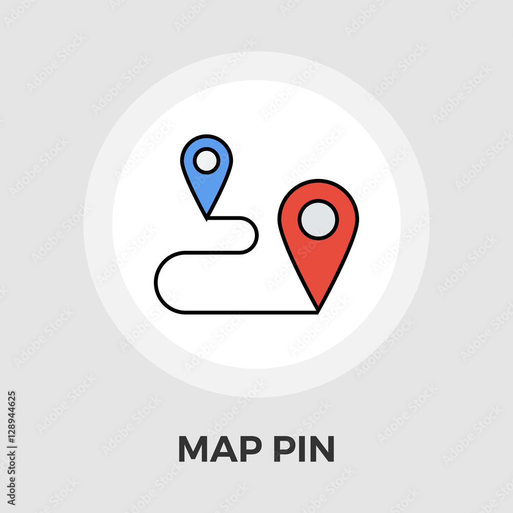 Map Pin Icon Vector. Flat icon isolated on the white background. Editable EPS file. Vector illustration. Map Pin Icon Vector. Flat icon isolated on the white background. Editable EPS file. Vector illustration.