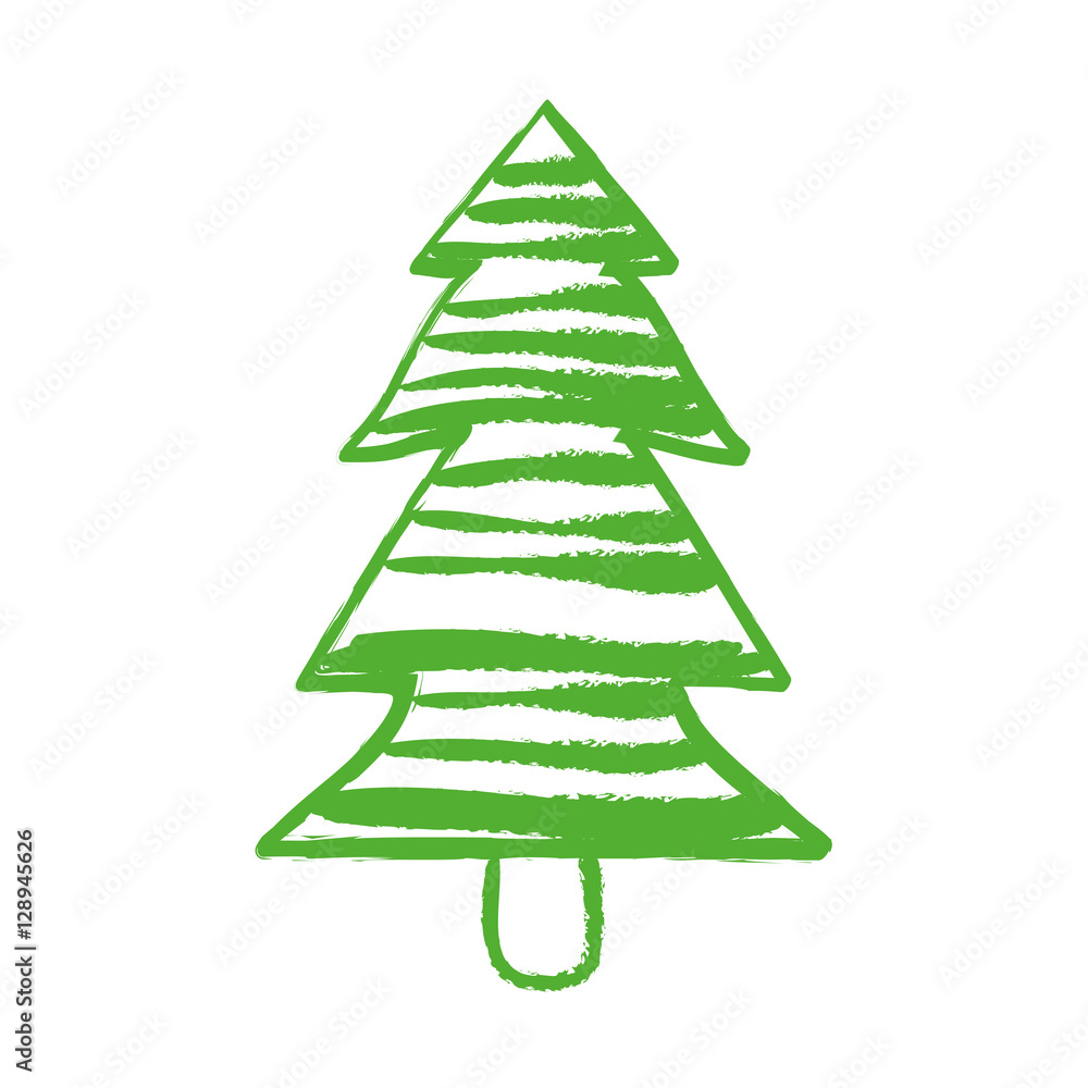xmas pine tree icon vector illustration graphic design xmas pine tree icon vector illustration graphic design