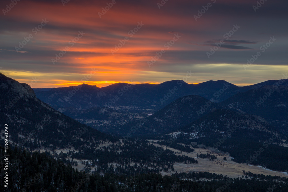 Estes Park Sunrise Estes Park Sunrise