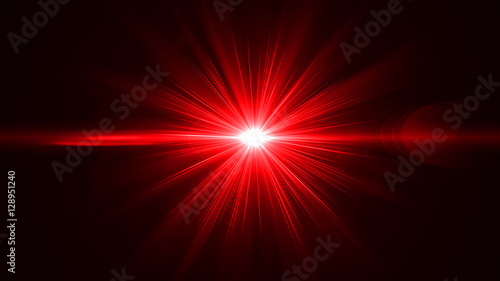 abstract of lighting for background. digital lens flare in dark