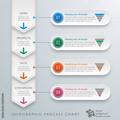 CRM workflow_Marketing Funnel #Vector Graphic
